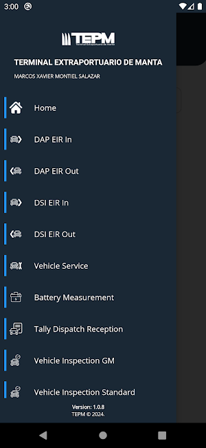 TEPM Móvil Screenshot 2