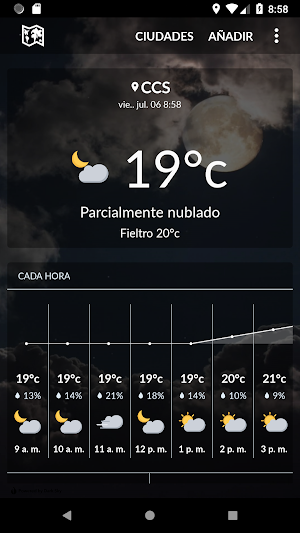 Venezuela Weather Screenshot 0