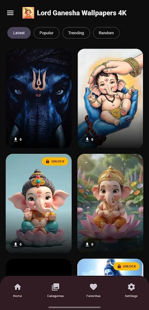 Ganesha Wallpaper 2026 HD 4K Screenshot 2