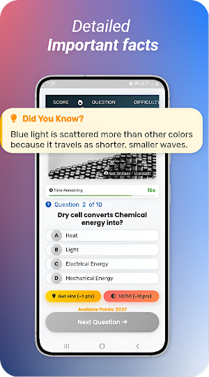 ScienceQuest: Science Quiz Screenshot 3