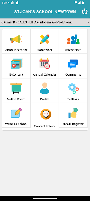 St. Joan's School Newton Screenshot 1