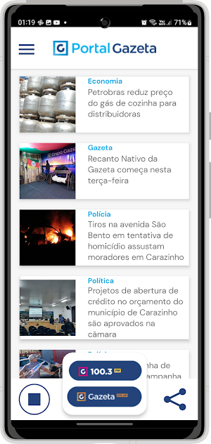 Portal Gazeta Screenshot 1
