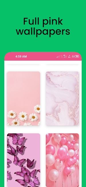 Pink Wallpaper Screenshot 0