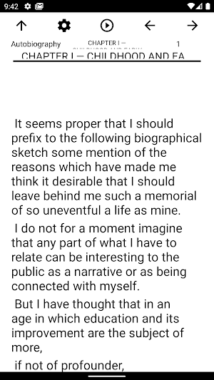 Book, Autobiography Screenshot 1