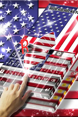 American Keyboard HD screenshot 1