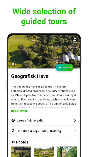 Kolding Tour Guide:SmartGuide Screenshot 2