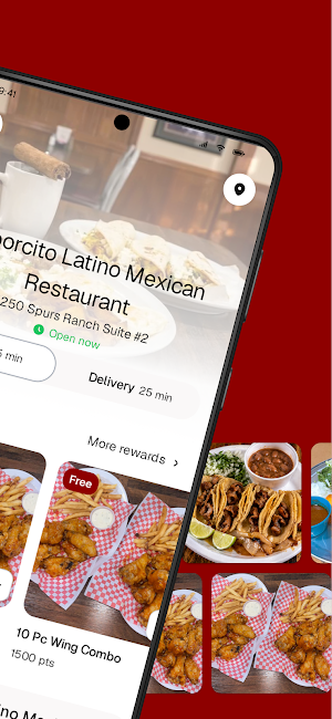 Saborcito Latino Restaurant Screenshot 1