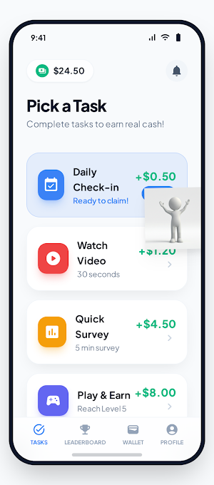 Simple Tasks: Do & Earn Gold Screenshot 1