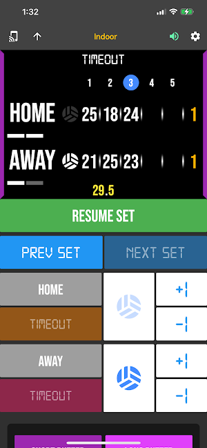BT Volleyball Controller Screenshot 3