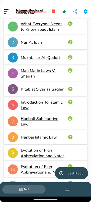 Islamic Books of Sharia Law Screenshot 0