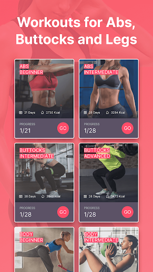Workout for Women Lite Screenshot 1