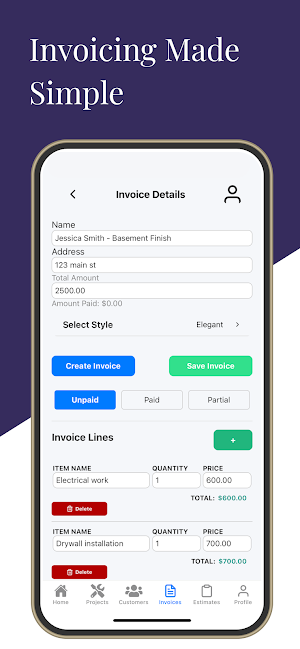Invoice Ways: Invoice Maker Screenshot 3
