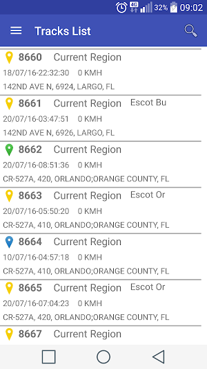 ISR Mobile Client Screenshot 3