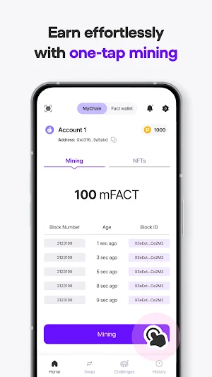 Mychain - Personal Blockchain Screenshot 1