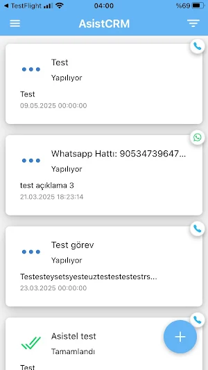 asistCRM-X Screenshot 1