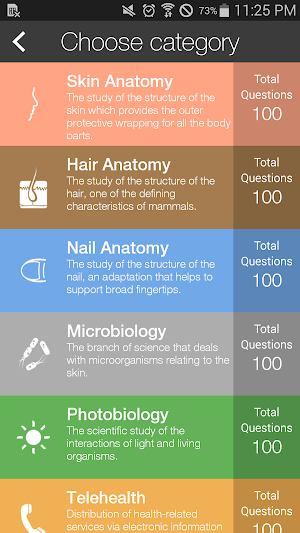 Dermatology Exam StudyToken Screenshot 2
