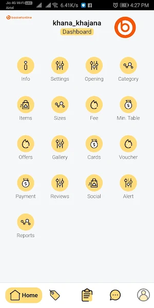 basket online - Merchant App Screenshot 0