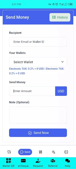 Mobile Cash Wallet Screenshot 3