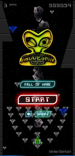 Troopship Stars Space Shooter Screenshot 2
