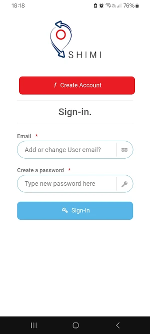 SHIMI - Book, Load, Deliver Screenshot 0