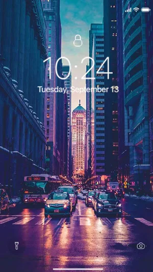 City By Night Wallpaper Screenshot 3