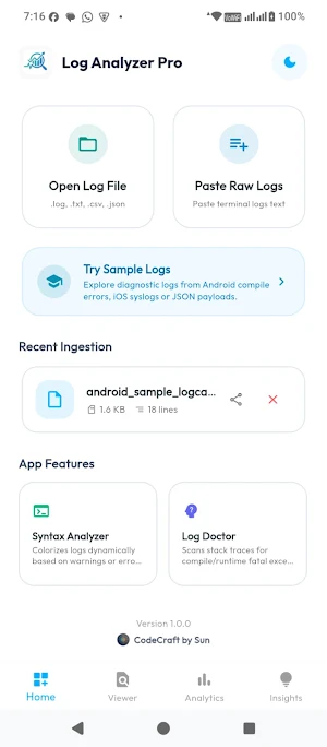 Log Analyzer Pro Screenshot 0