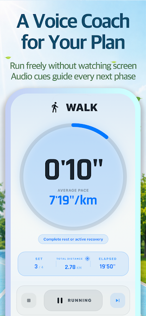 Interval Running: Run Your Way Screenshot 1