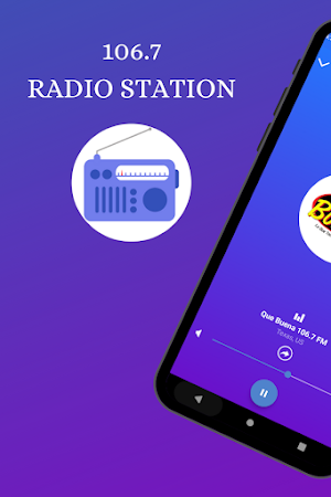 106.7 Radio Station Screenshot 1