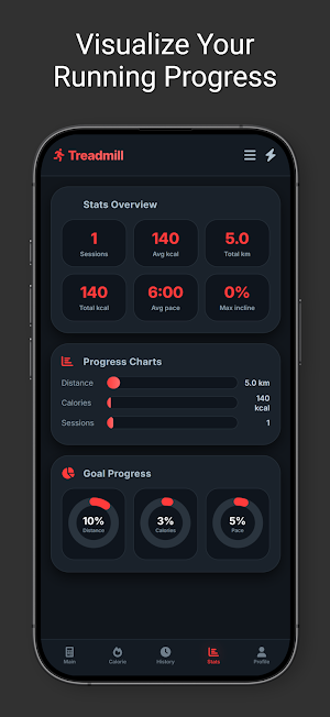 Treadmill Calculator Screenshot 2