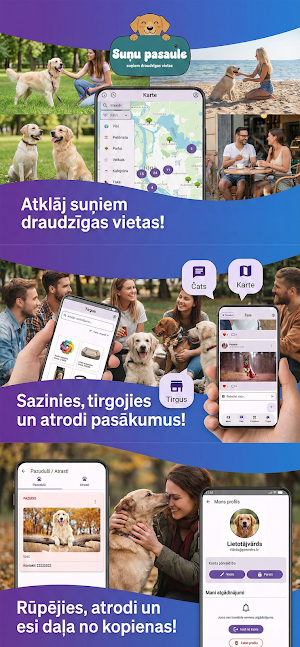 Suņu Pasaule Screenshot 0