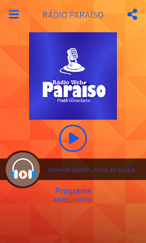rádio paraíso Screenshot 1