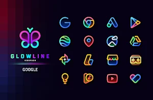 GlowLine Icon Pack Screenshot 3