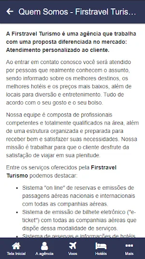 Firstravel Turismo Screenshot 1