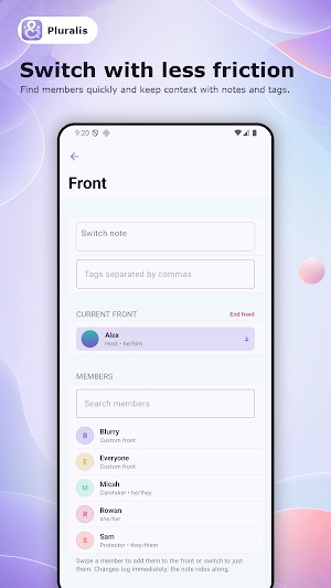 Pluralis Screenshot 1