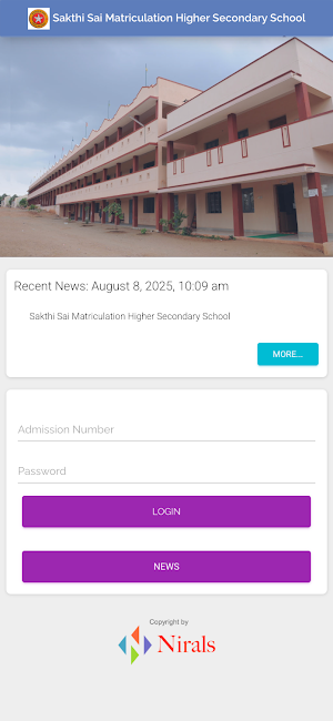 Sakthi Sai Matriculation Screenshot 1