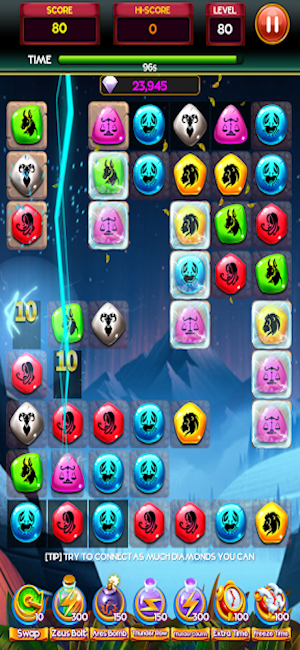 Diamond Gems Crush Screenshot 2