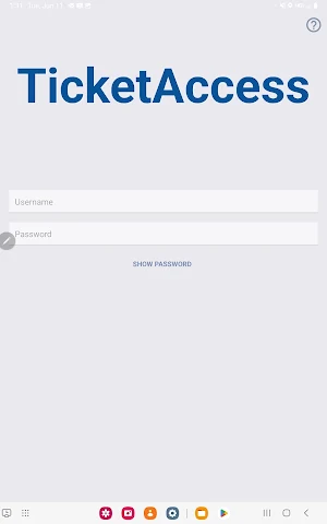 TicketAccess Screenshot 0