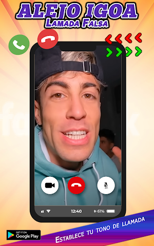 Alejo Igoa lamada falsa Screenshot 0