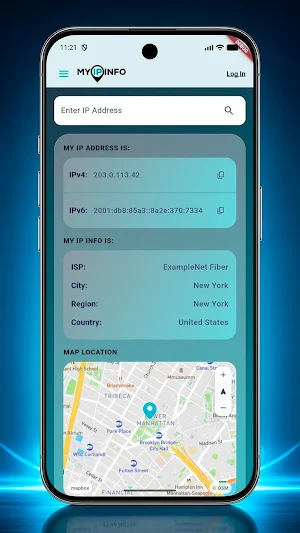 MyIpInfo: IP & Network Tools Screenshot 0