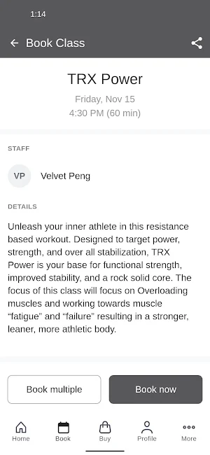 True Conditioning Screenshot 2