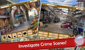 Hidden Objects: Mystery Society Crime Solving Screenshot 2