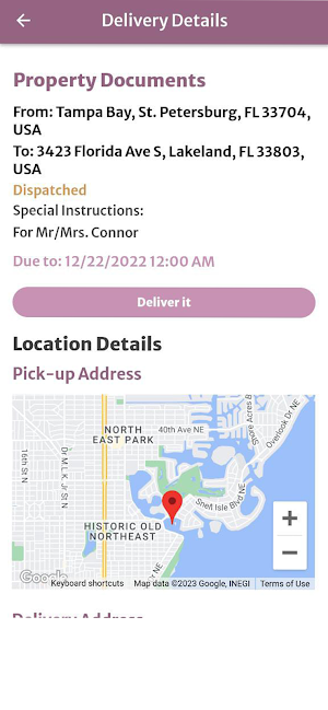 Faithful Delivery Services Screenshot 1