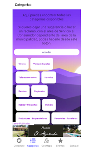 Conectatesf Screenshot 1