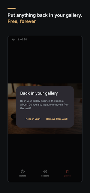 Ironbox — Photo & Video Vault Screenshot 2