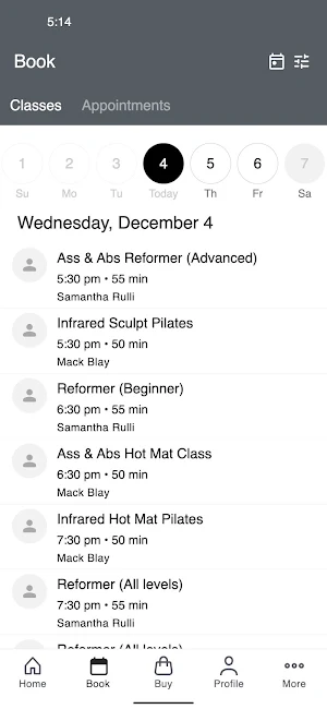 Rare Body Pilates Screenshot 1