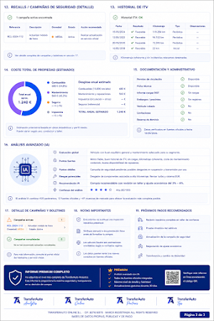 TRANSFERAUTO - Historial Coche Screenshot 2