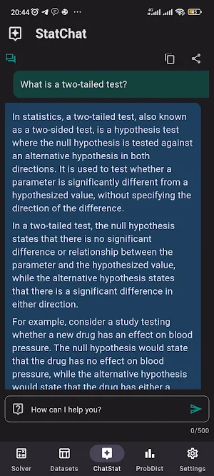 Statistics: Screenshot 3