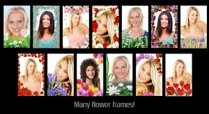 Mirror: Frames - Flowers Screenshot 0