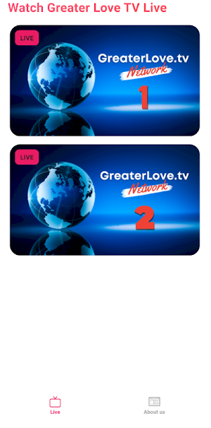 Greater Love TV Screenshot 1