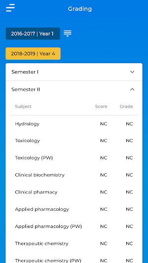 Student Portal Screenshot 3